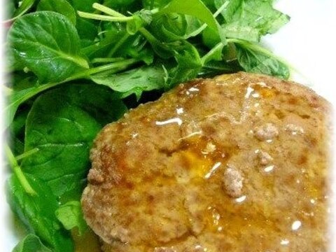 豆腐でふんわりヘルシー和風豆腐ハンバーグ